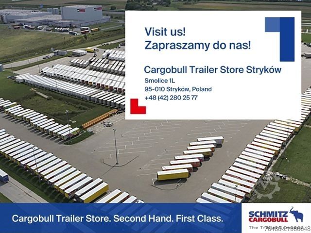 Semi-remorque bâchée Schmitz Cargobull Schiebeplane Mega