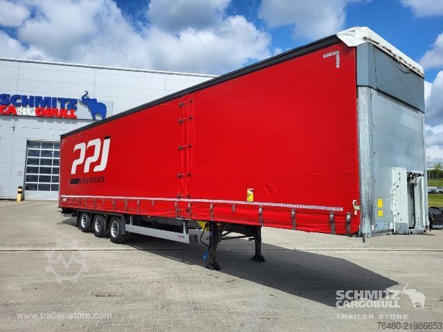 Semi-remorque bâchée Schmitz Cargobull Schiebeplane Mega