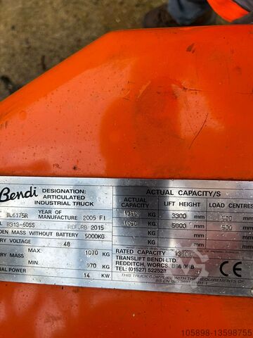 Forklift Translift Bendi B313-60SS articulated forklift