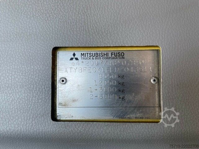 Panelvan Mitsubishi Fuso Canter 9C18 Zöller MicroXL7