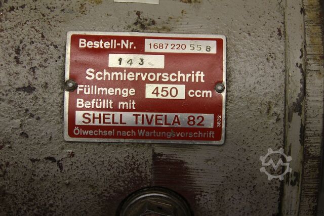 Motorreductor 3 kW 141 rpm ABM Baumüller 21 D47/4 S2332