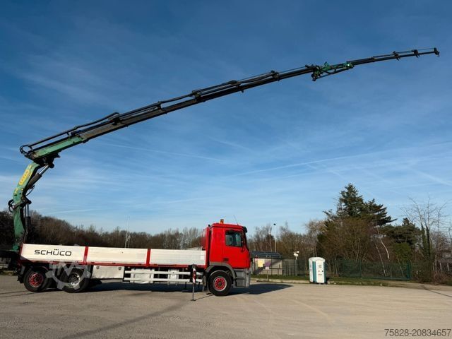 Flatbed truck MERCEDES-BENZ Actros 2541 /  Kran Effer 310.11/6S + JIB 4S