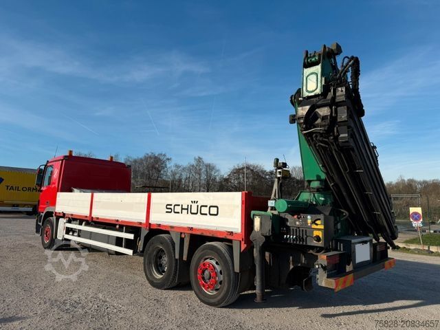 Flatbed truck MERCEDES-BENZ Actros 2541 / Kran Effer 310.11/6S + JIB 4S