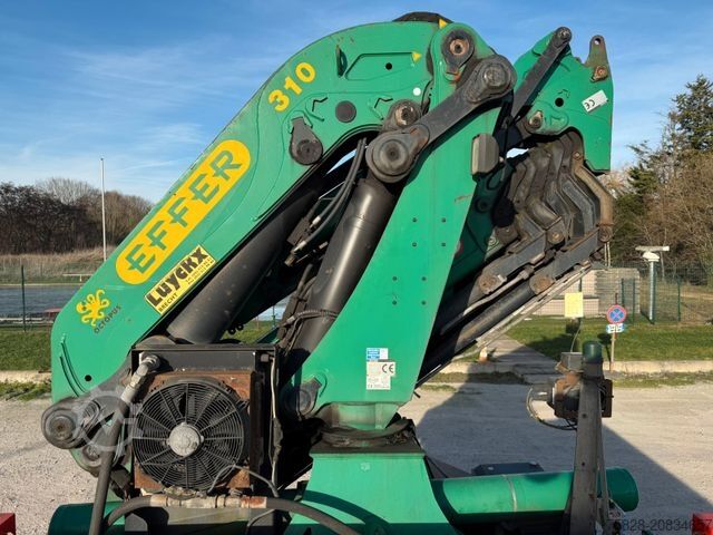 Flatbed truck MERCEDES-BENZ Actros 2541 / Kran Effer 310.11/6S + JIB 4S