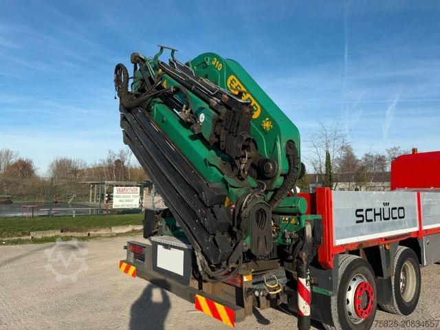 Flatbed truck MERCEDES-BENZ Actros 2541 /  Kran Effer 310.11/6S + JIB 4S