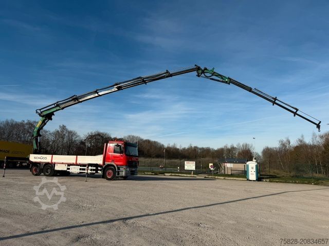 Flatbed truck MERCEDES-BENZ Actros 2541 /  Kran Effer 310.11/6S + JIB 4S