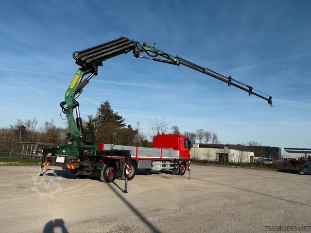 Flatbed truck MERCEDES-BENZ Actros 2541 / Kran Effer 310.11/6S + JIB 4S