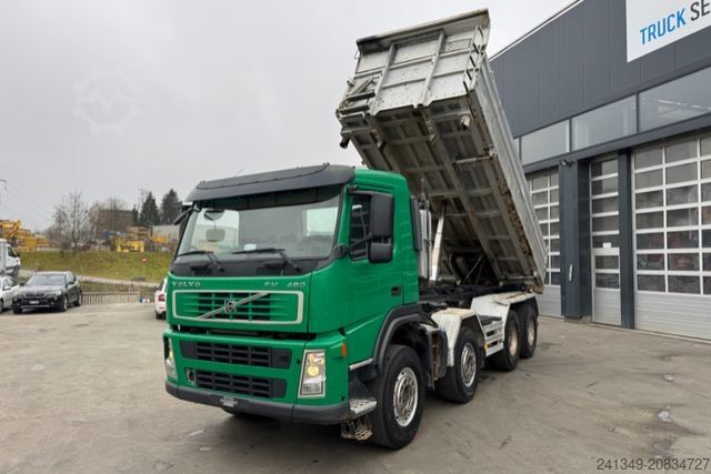 Tipper truck VOLVO FM-460 8x4 Kipper/Mixer