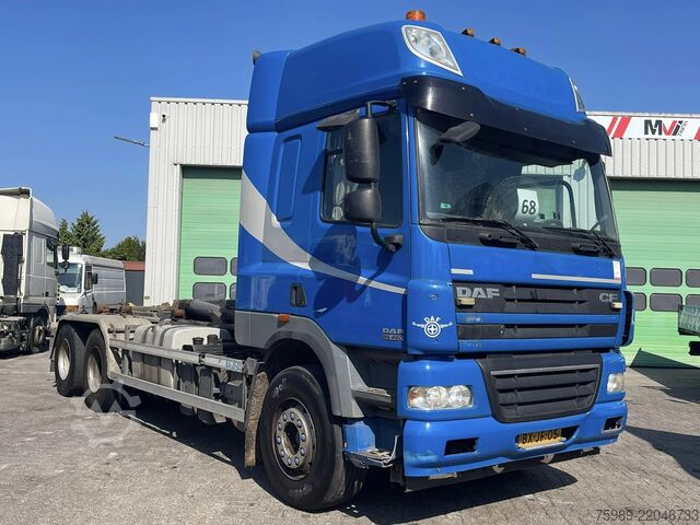 System ramion hakowych DAF CF 85 460 , 6x2 . Original Dutch truck!