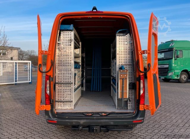 High top van MERCEDES-BENZ Sprinter 314 CDI KA/ L2H2/ AC/ Navi/ Werkstatt