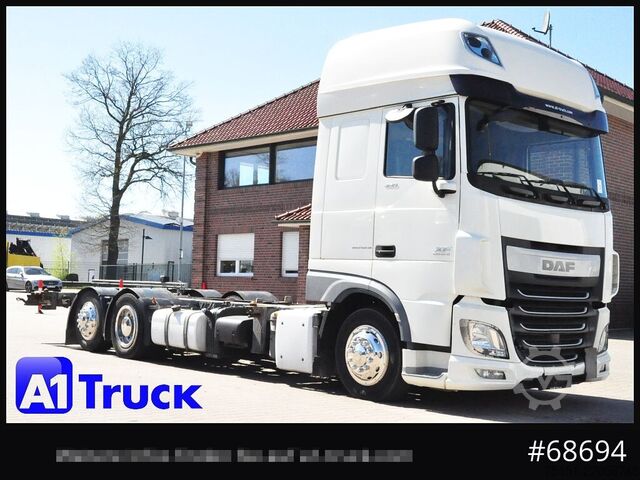 Φορτηγό εναλλασσόμενου αμαξώματος DAF XF 460  SSC Jumbo, Intarder,Multi, 7.45 / 7.82 BDF ACC