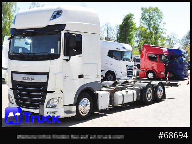Φορτηγό εναλλασσόμενου αμαξώματος DAF XF 460  SSC Jumbo, Intarder,Multi, 7.45 / 7.82 BDF ACC