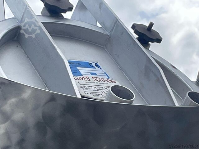 Storage tank 120hl Stainless steel tank conical bottom