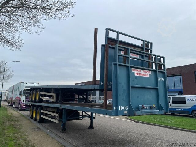 Plattformanhänger Haan 045 Heavy Duty (45Ton) / Rungen-Potholes / NL T...