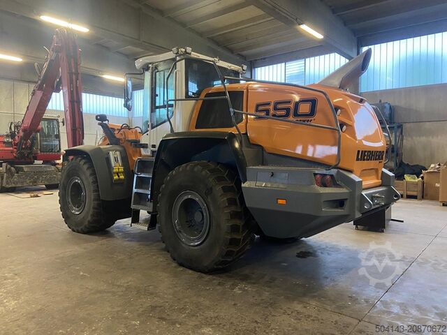 Rakodógép Liebherr L550
