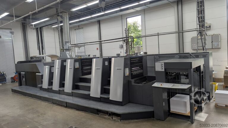 Offset printing press Heidelberg XL 75-4-P+L(X2)-C InPressControl