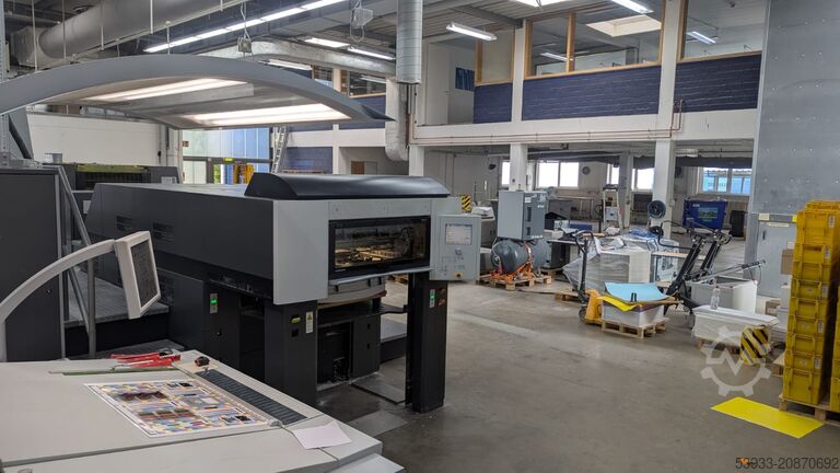 Offset printing press Heidelberg XL 75-4-P+L(X2)-C InPressControl