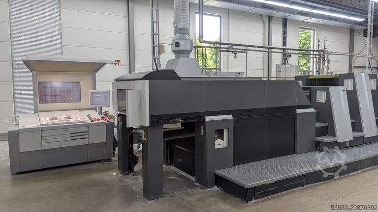 Offset printing press Heidelberg XL 75-4-P+L(X2)-C InPressControl
