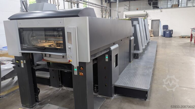Offset printing press Heidelberg XL 75-4-P+L(X2)-C InPressControl