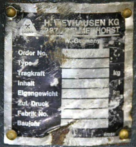 Zweischalengreifer ATLAS** Breite 60 cm