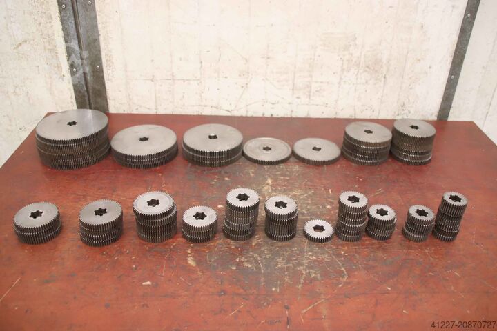 Verdeelkast tandwielen, 71 stuks unbekannt Modul 1,5