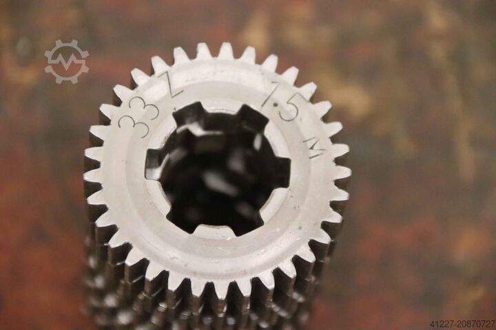 Verdeelkast tandwielen, 71 stuks unbekannt Modul 1,5