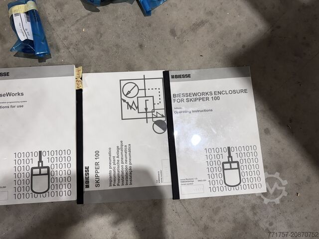 Folyamatos átfutású fúrógép Biesse Skipper 100