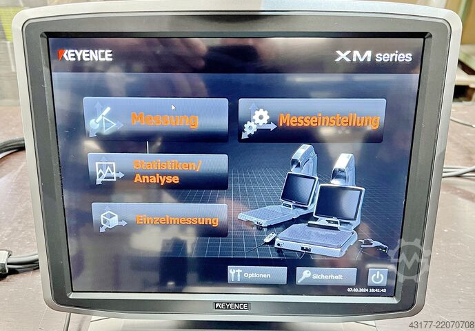 System pomiarowy 3D współrzędnościowa maszyna pomiarowa Keyence XM-1000