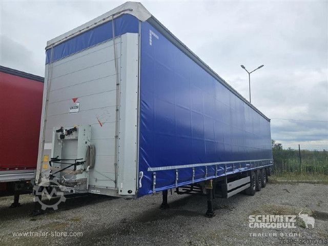 Ανοιχτό ημιρυμουλκούμενο με μουσαμά Schmitz Cargobull Semitrailer Curtainsider Standard