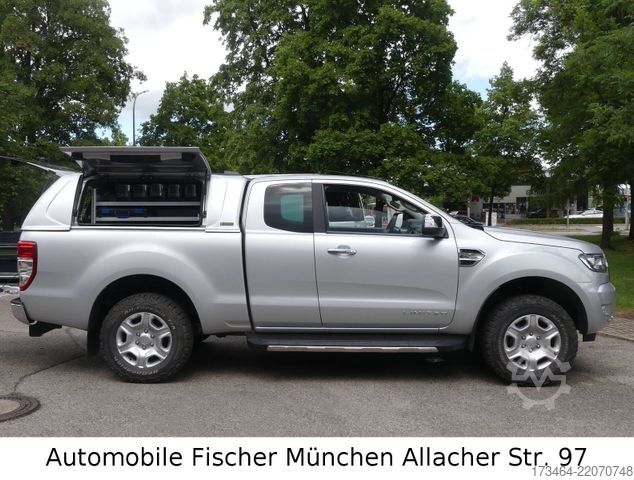 Dubă pick-up FORD Ranger LKW 4x4 Offroad Standheizung Sortimo