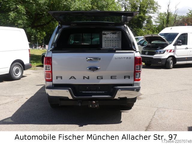 Dubă pick-up FORD Ranger LKW 4x4 Offroad Standheizung Sortimo