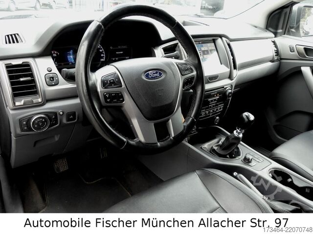 Dubă pick-up FORD Ranger LKW 4x4 Offroad Standheizung Sortimo
