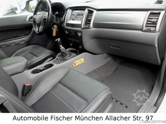 Dubă pick-up FORD Ranger LKW 4x4 Offroad Standheizung Sortimo