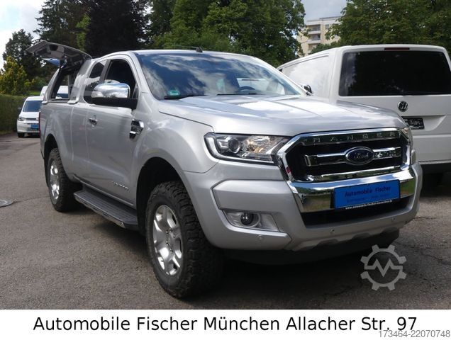 Dubă pick-up FORD Ranger LKW 4x4 Offroad Standheizung Sortimo