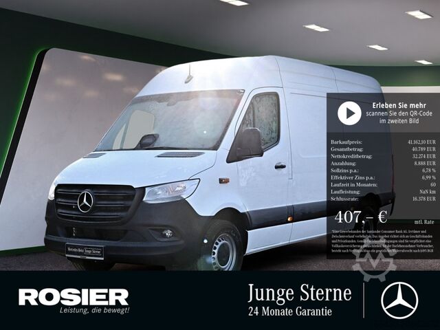 Fourgon surélevé Mercedes-Benz Sprinter 317 CDI Kasten PRO L2H2 Holz Navi Ka