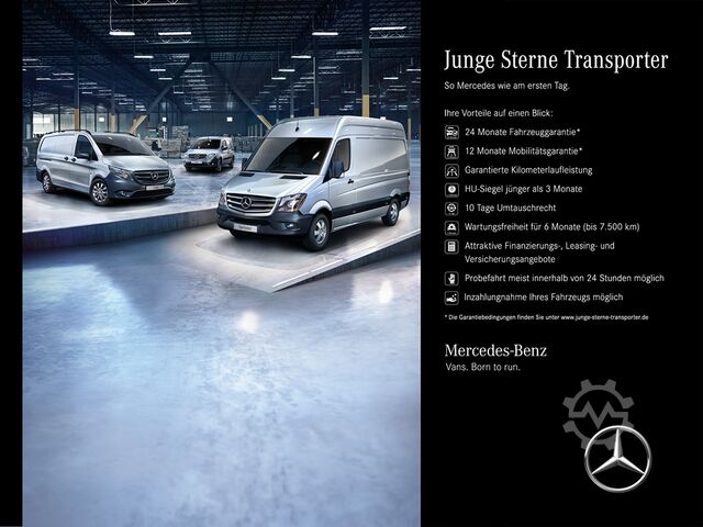 Fourgon surélevé Mercedes-Benz Sprinter 317 CDI Kasten PRO L2H2 Holz Navi Ka