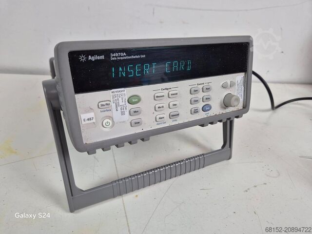Jednostka przełączająca Agilent Data Acquisition 34970A Agilent 34970A