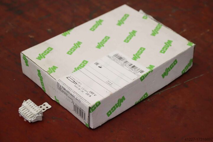 Vrouwelijke multipoint connector 50 stuks Wago 734-107/037-047/ 7-polig