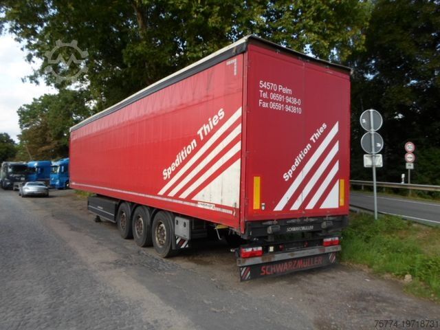 Open oplegger met zeil SCHWARZMÜLLER Tautliner/ Coutsider/Getränkeauflieger