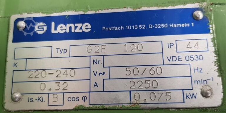 Motor de acionamento, servomotor de corrente contínua, motor de fuso, motor elétrico, motor principa LENZE GFQBT 80-24