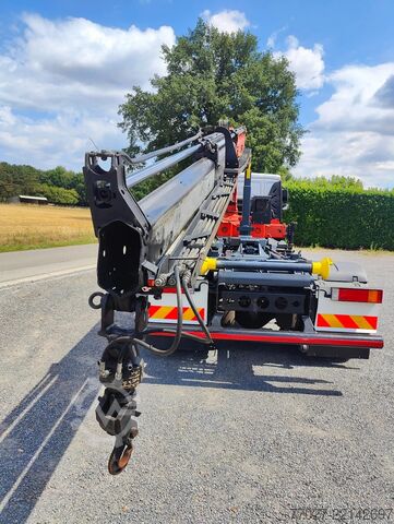 Haakarmsysteem MAN TGM 18.290 4x2 Euro 6 + Crane Palfinger PK15500