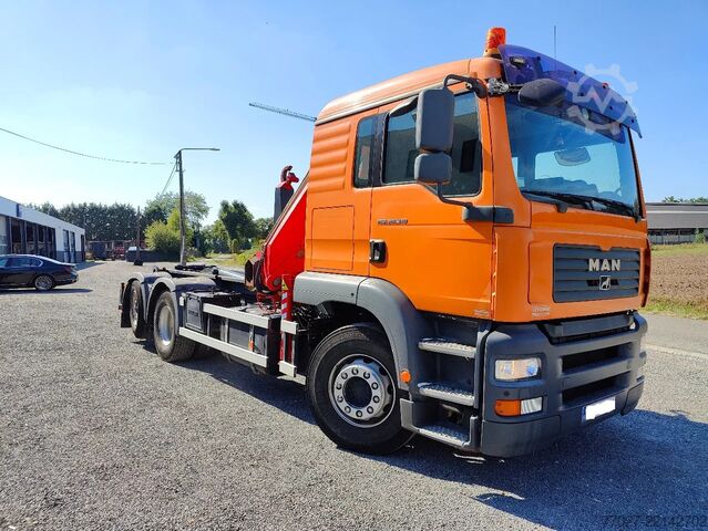Haakarmsysteem MAN TGA 28.310 Container / Fassi F130