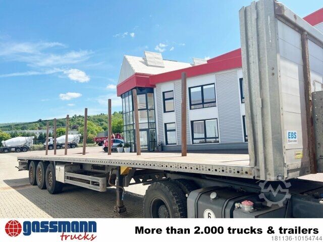 Åben sættevogn med presenning Humbaur HSA 2006, Verzinkt