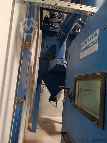 KOGELSTRAALMACHINE, DEELTJESSTRALEN USF Schlick Roto-Jet, 24/23457