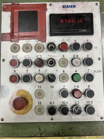 224 Ton Hydraulic 4 Post Spotting Press Reis TUS-180 OK-200