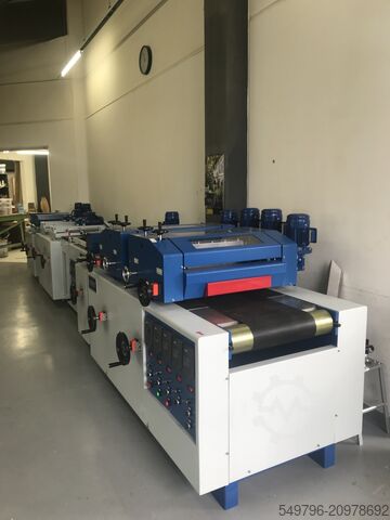 Linka na výrobu parket SOEST Oberflächenlinie neuwertig RCR-400-L Reserve & VP-400-1B-2P-2B