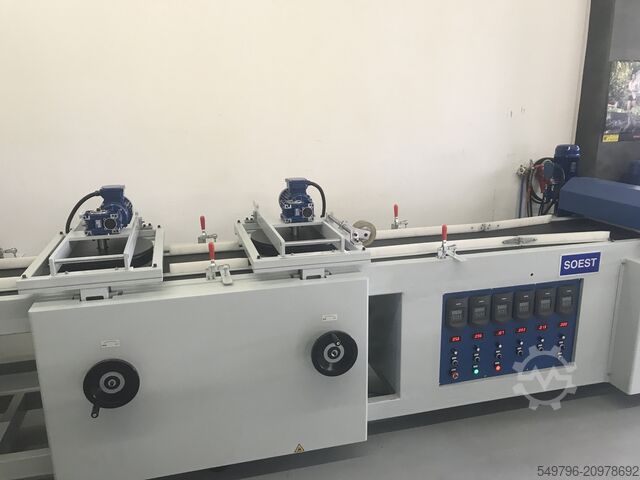 Linka na výrobu parket SOEST Oberflächenlinie neuwertig RCR-400-L Reserve & VP-400-1B-2P-2B