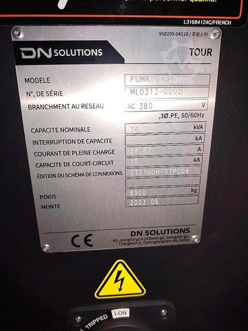 Marcador de posición DN Solutions