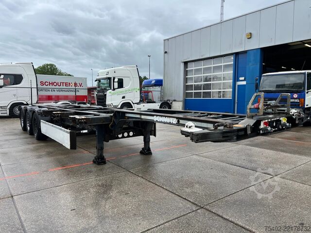 Transport av containrar Schmitz Cargobull SCF 24 / 1x Lift Axle / 2x Extendable