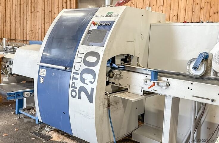 Keresztvágó vonal optimalizálása GreCon OptiCut 200